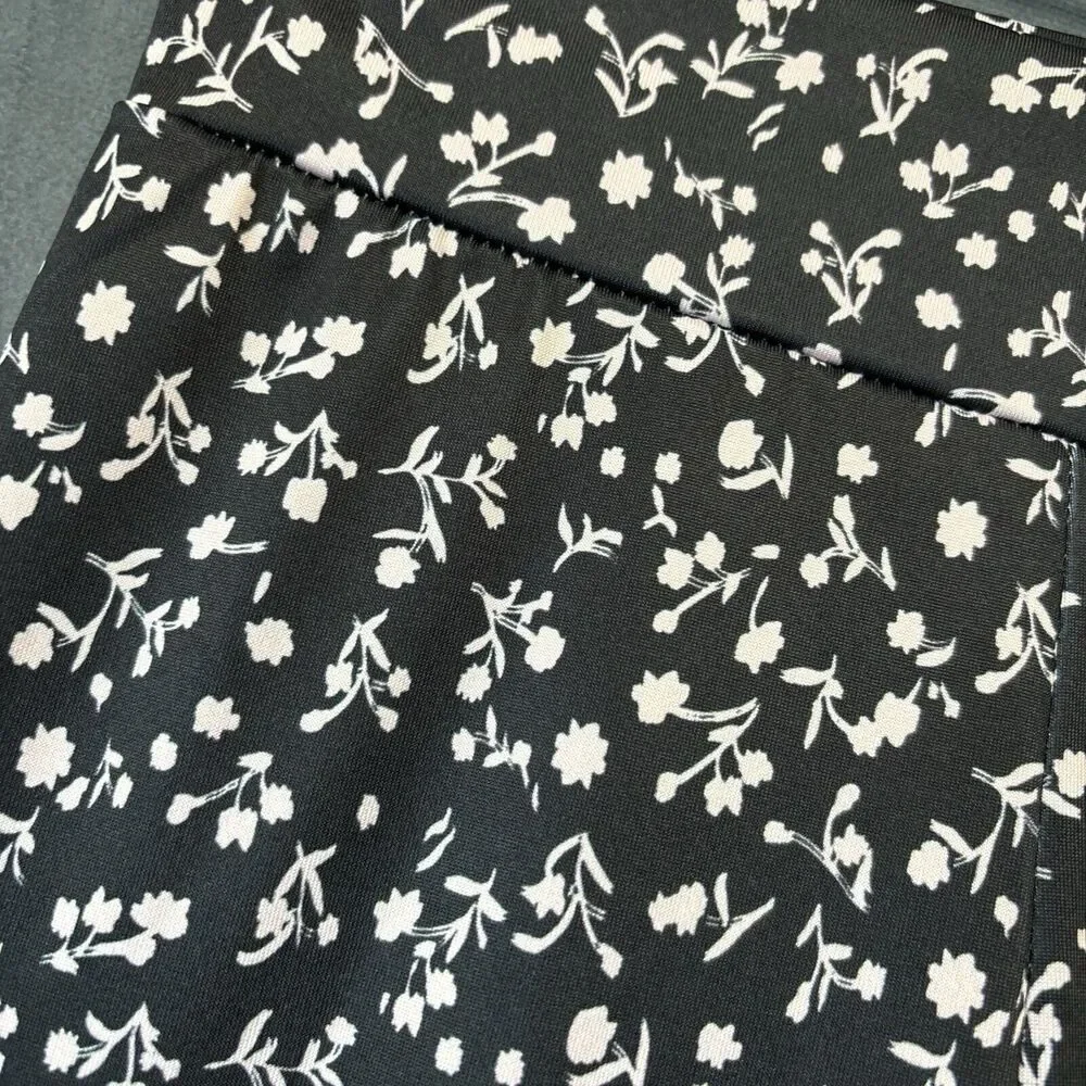 DKNY Leggings Girl's 7 Floral Cottage Workout Yoga Exercise Cutesy Soft Girl